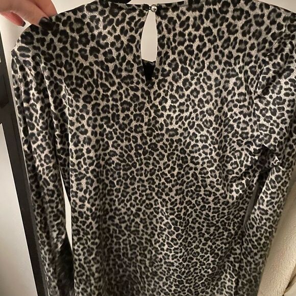 Michael Kors Animal Print Top - Picture 2 of 3